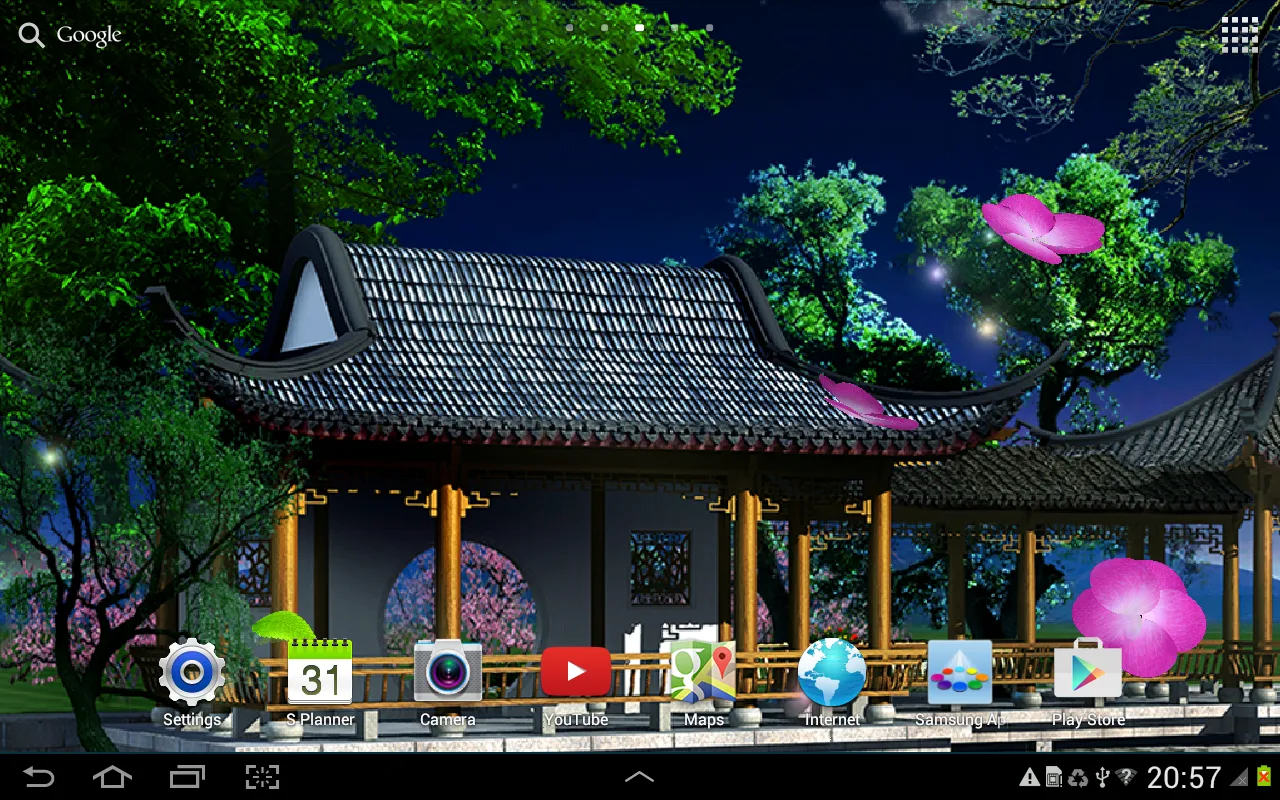 Oriental Garden Live Wallpaper | Indus Appstore | Screenshot