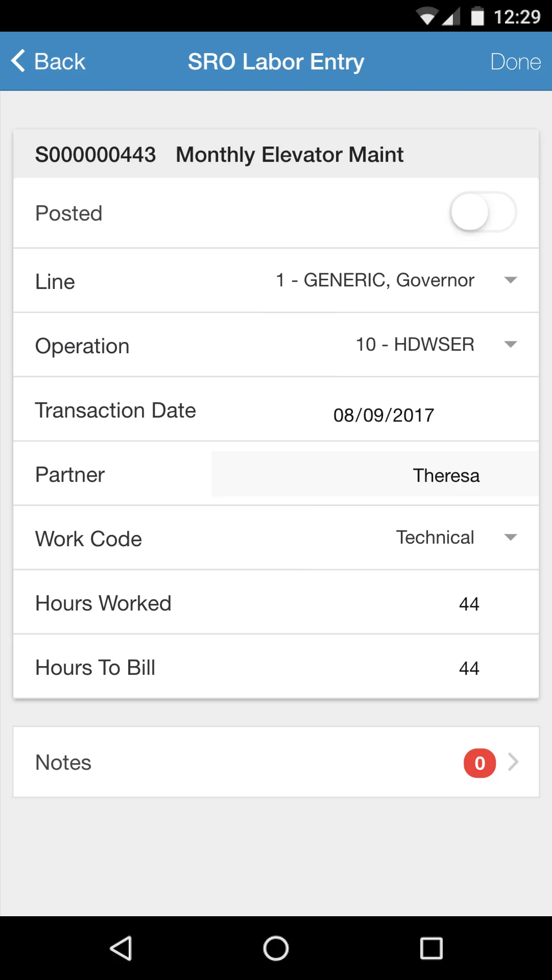 Infor Service Management | Indus Appstore | Screenshot