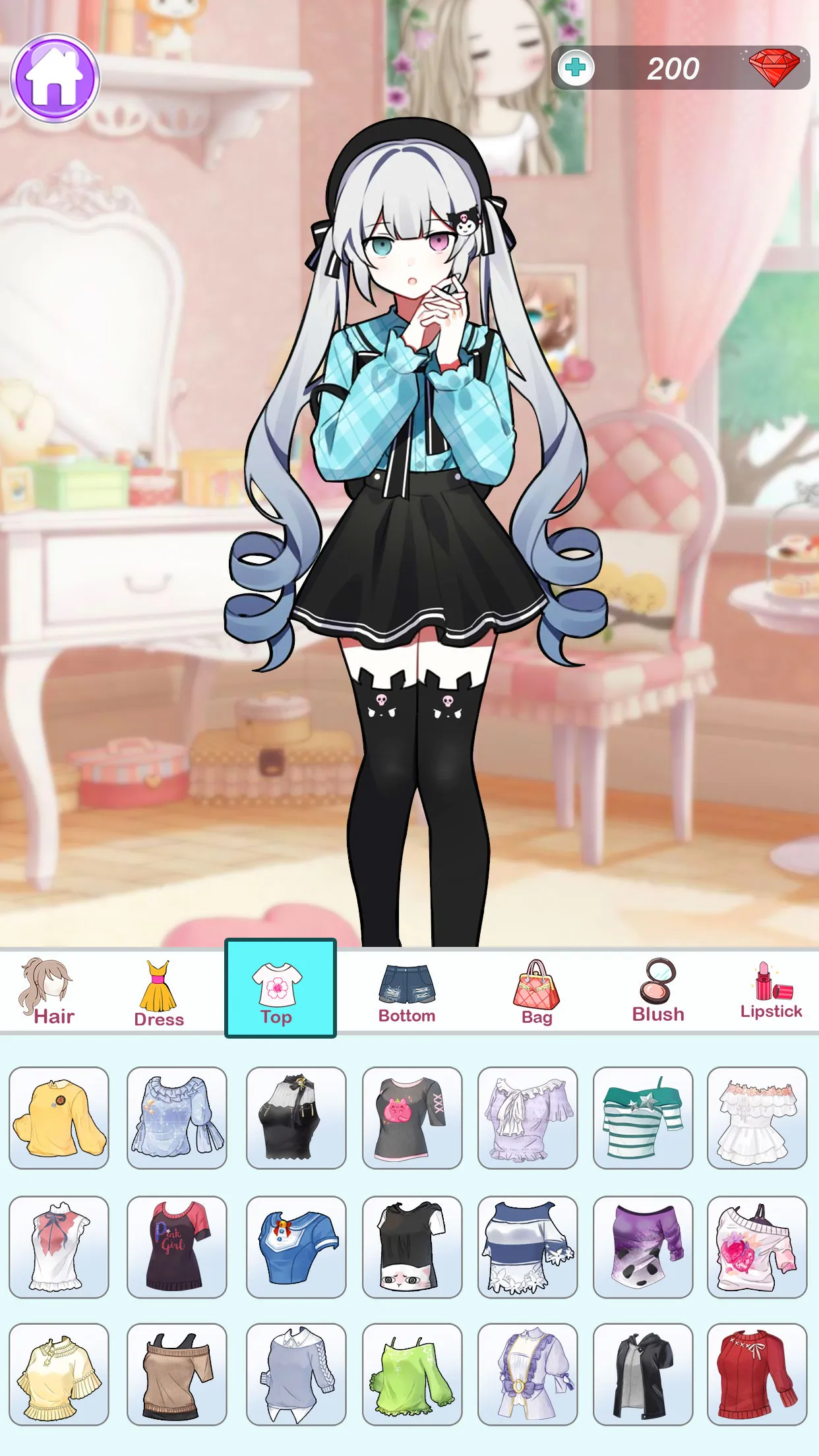 Anime Dress Up and Makeup Game | Indus Appstore | Screenshot