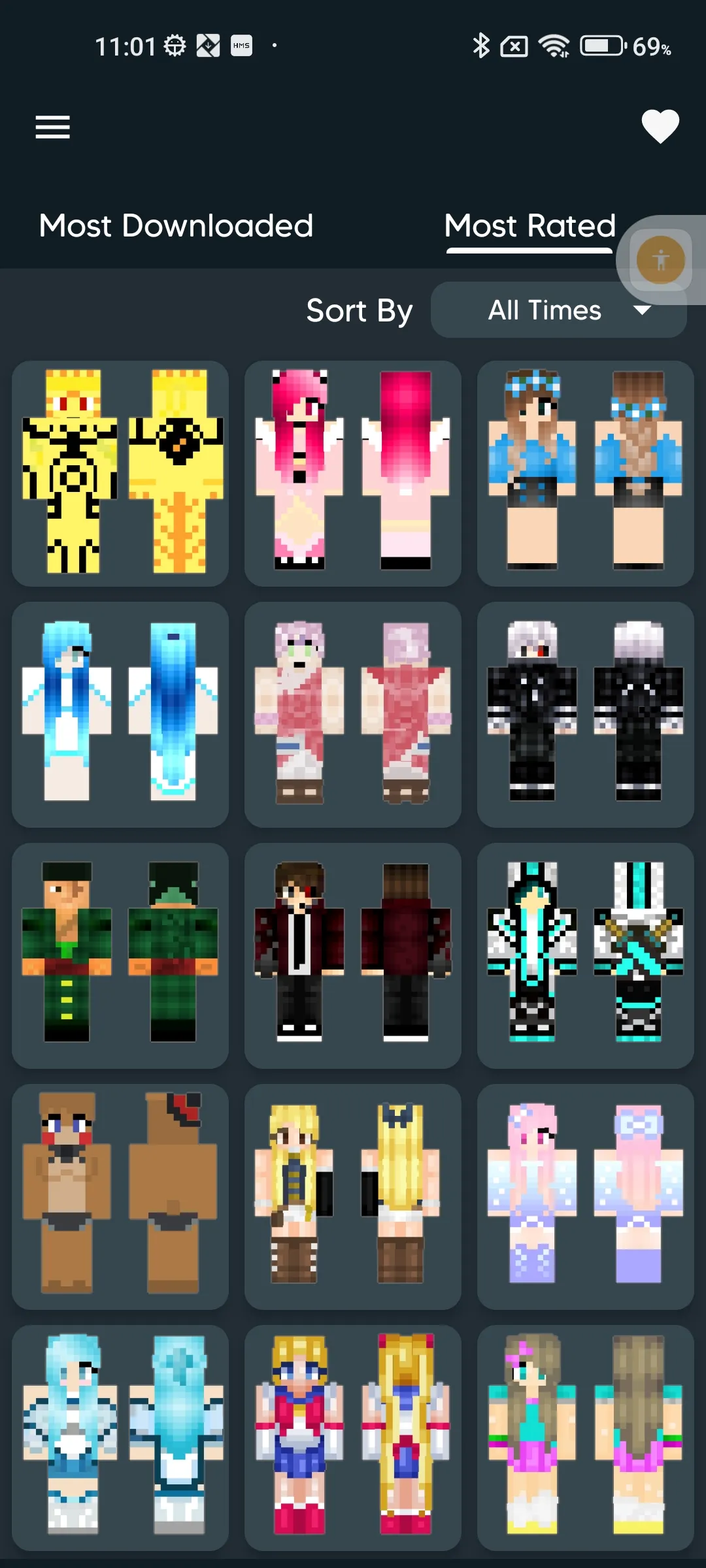 Anime Skin for Minecraft | Indus Appstore | Screenshot