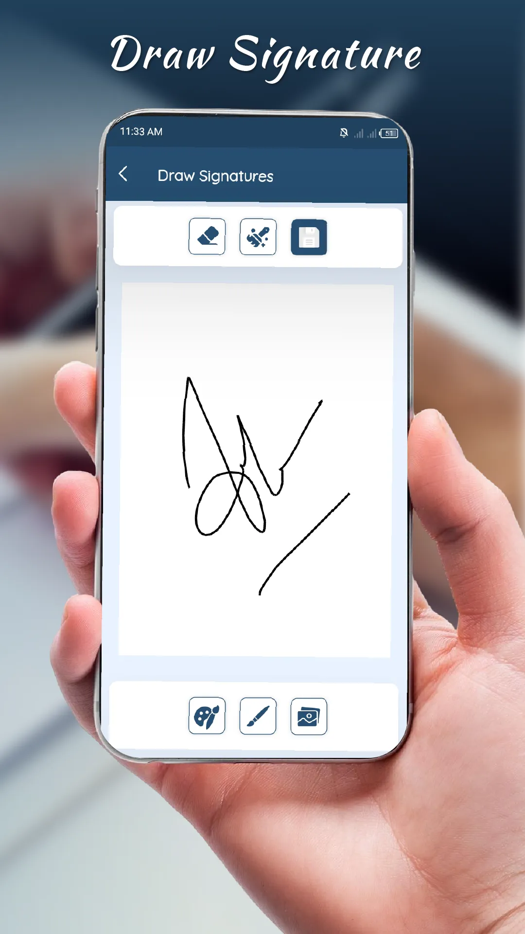 Signature Maker | Indus Appstore | Screenshot