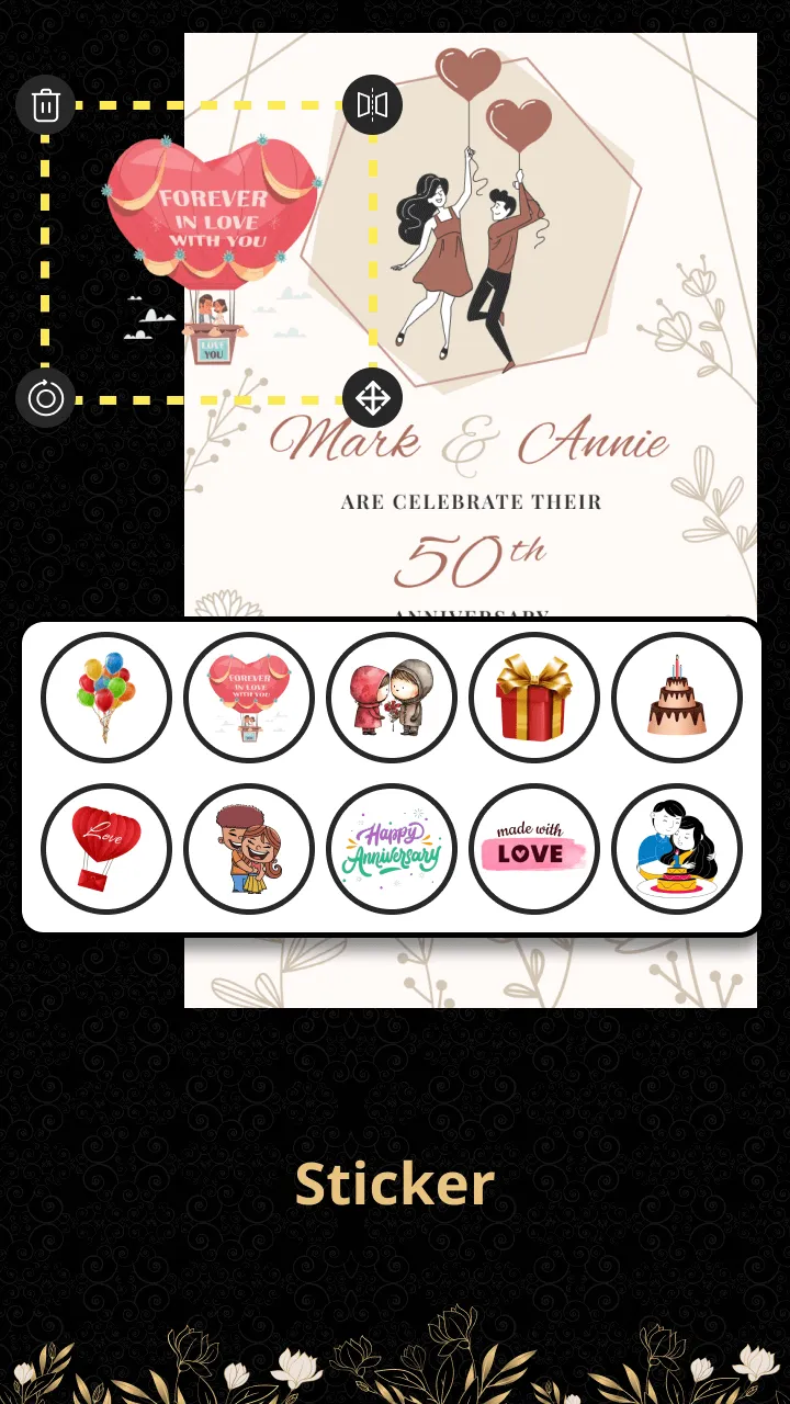 Anniversary Invitation Card | Indus Appstore | Screenshot