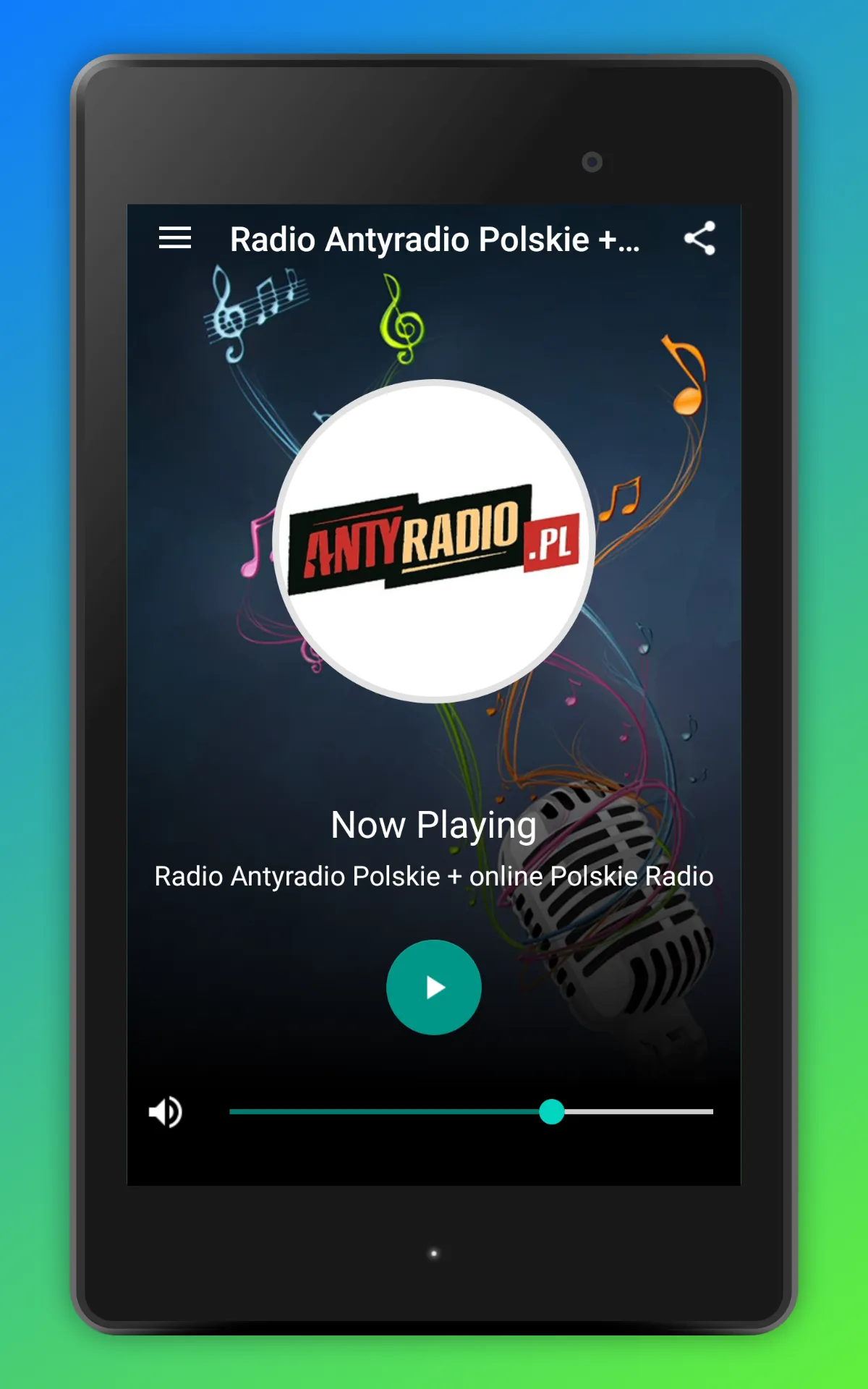 Antyradio PL Internetowe App | Indus Appstore | Screenshot