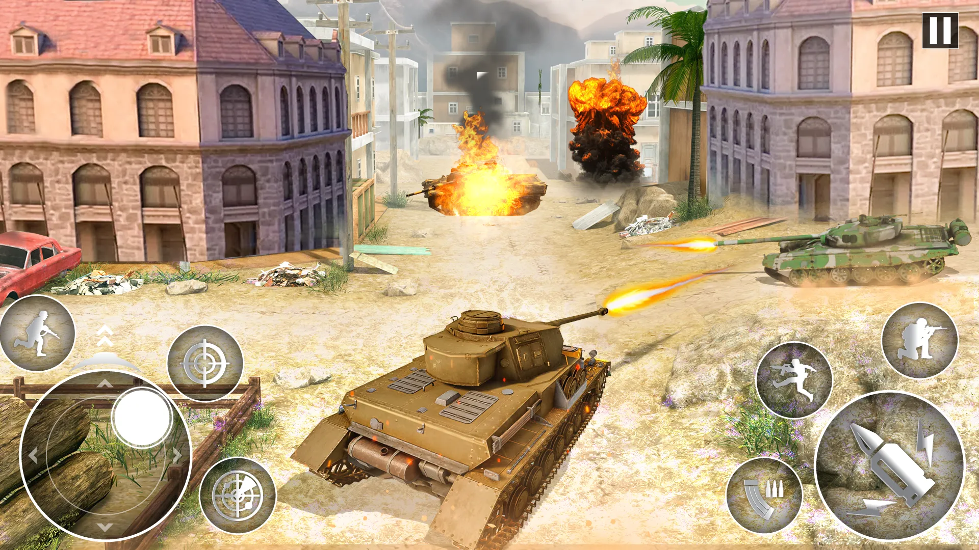Tank Wars - Tank Battle Games | Indus Appstore | Screenshot