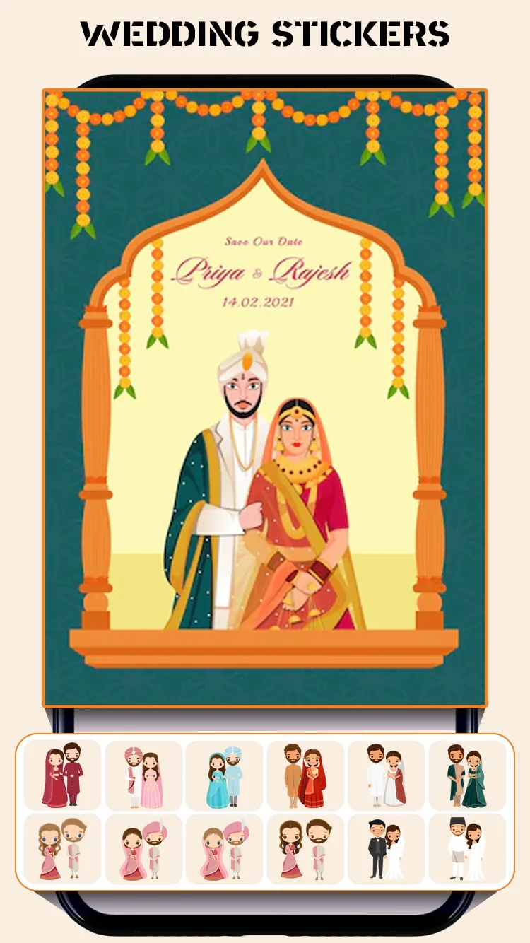 Wedding Invitation Card Maker | Indus Appstore | Screenshot