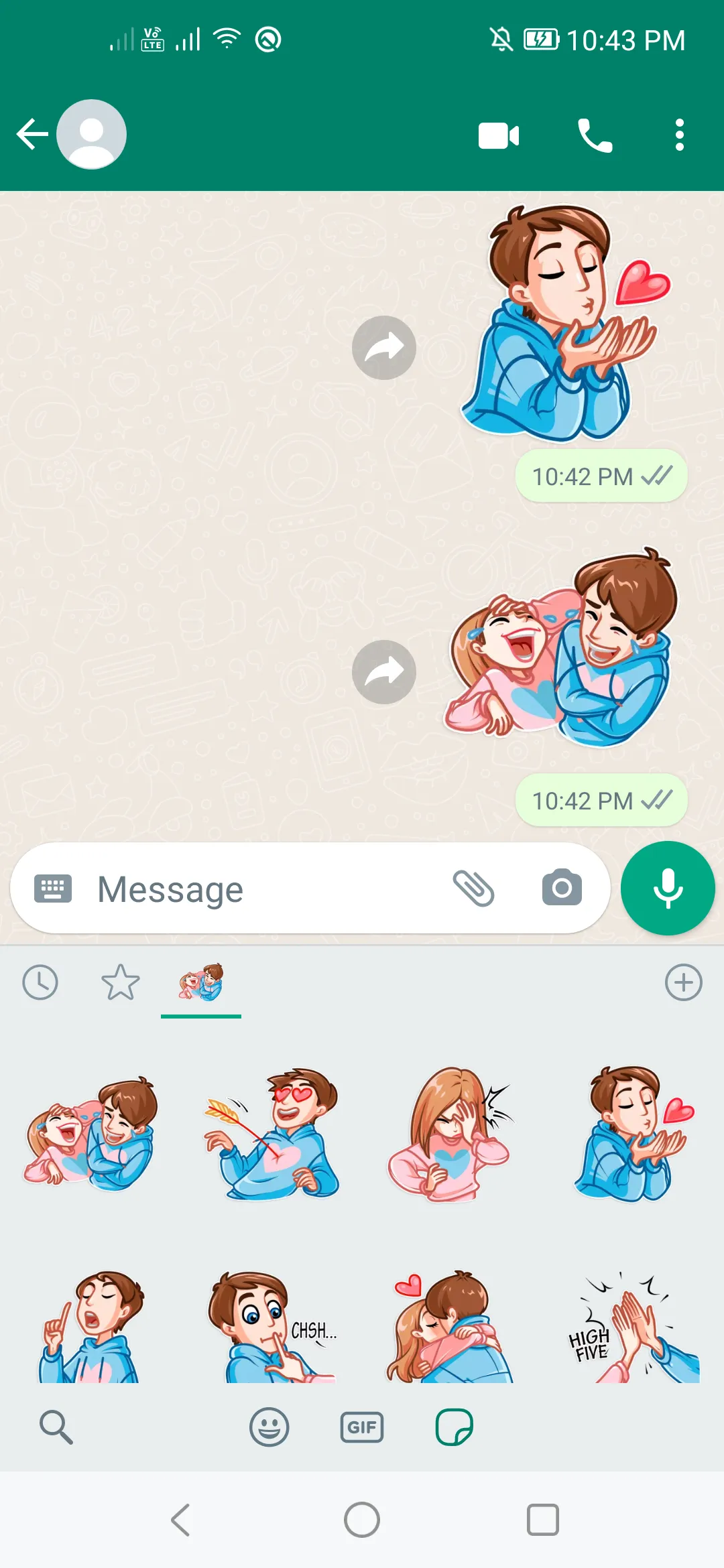 Love Stickers for WhatsApp | Indus Appstore | Screenshot