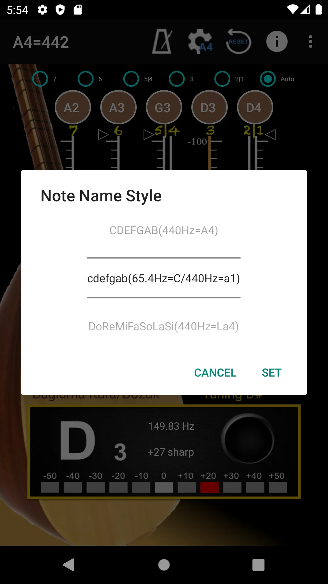 Baglama Tuner - Bağlama / Saz | Indus Appstore | Screenshot