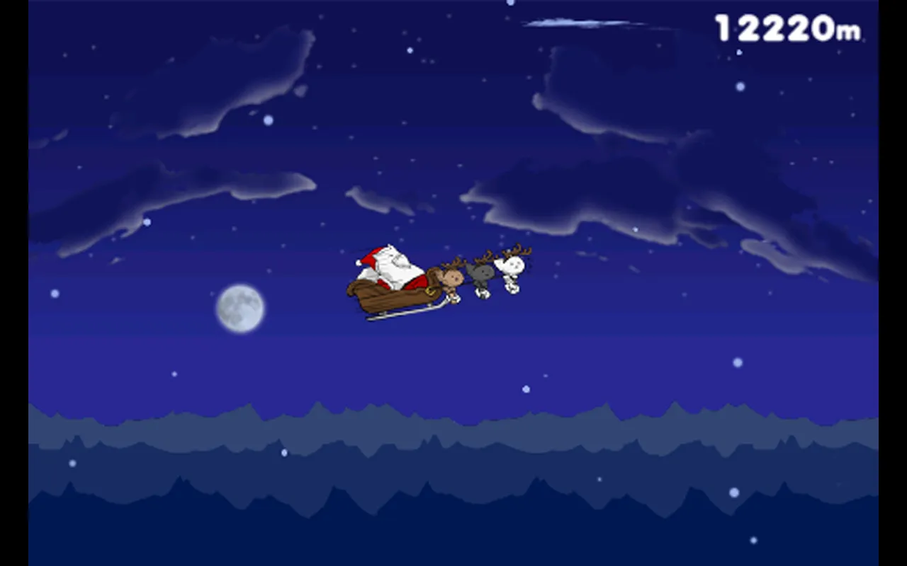 Flying Santa Cat | Indus Appstore | Screenshot