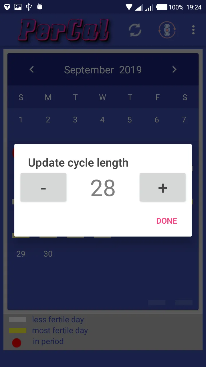 Period Calendar | Indus Appstore | Screenshot