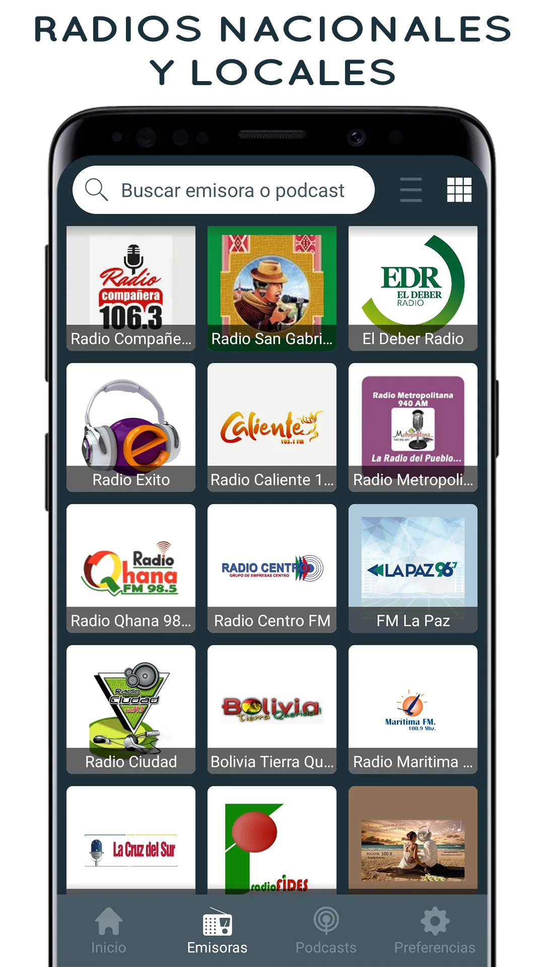 Radios de Bolivia FM y Online | Indus Appstore | Screenshot