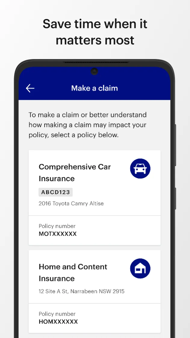 NRMA Insurance | Indus Appstore | Screenshot