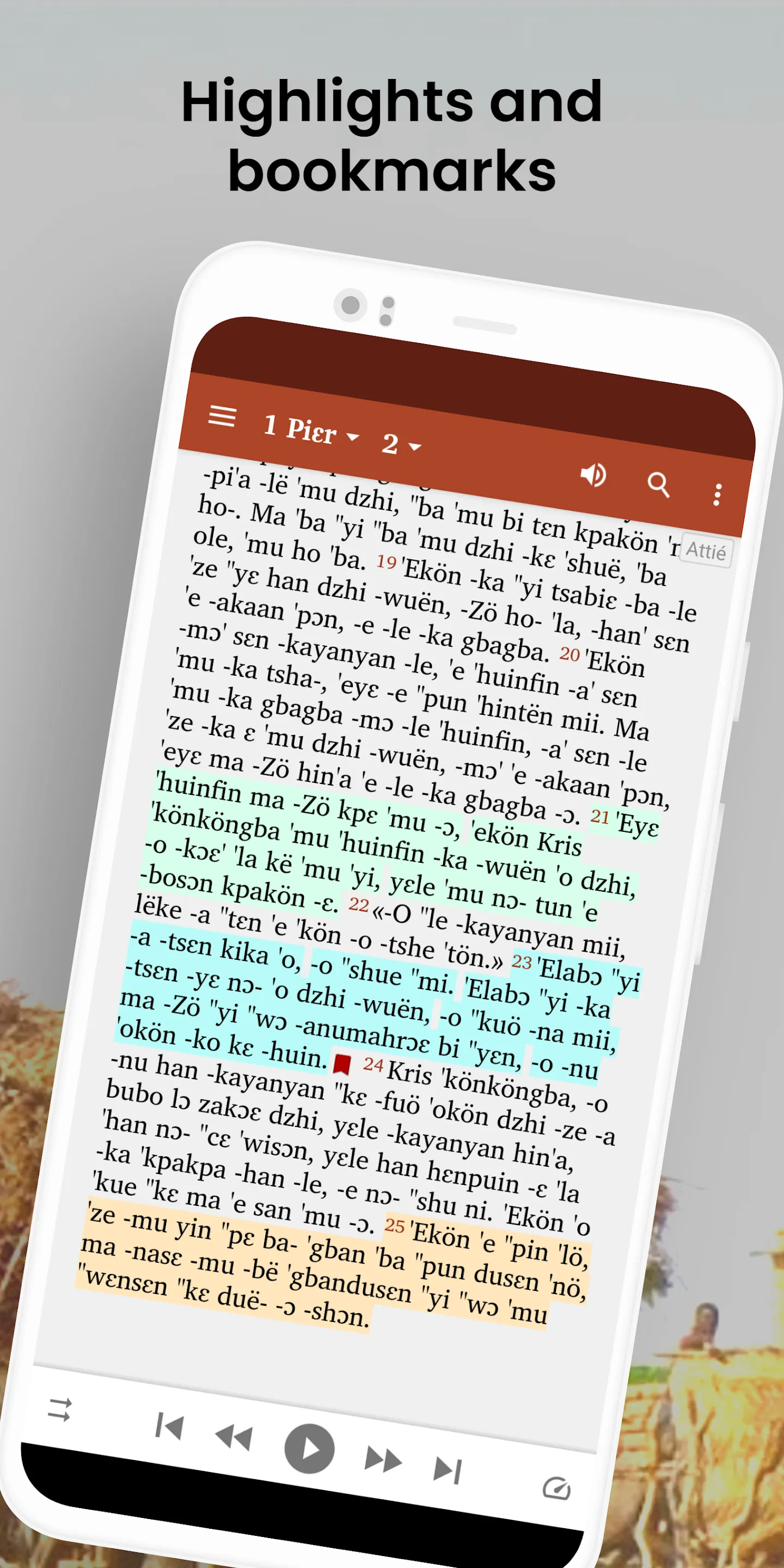 Bible in Attié -NT with French | Indus Appstore | Screenshot