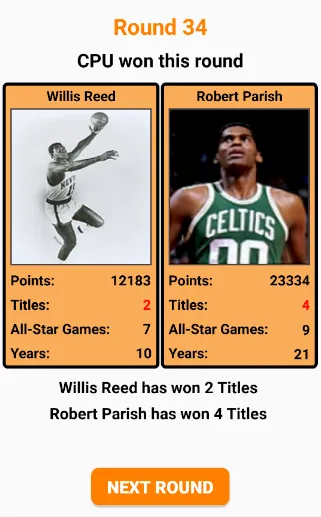 NBA Card Game | Indus Appstore | Screenshot