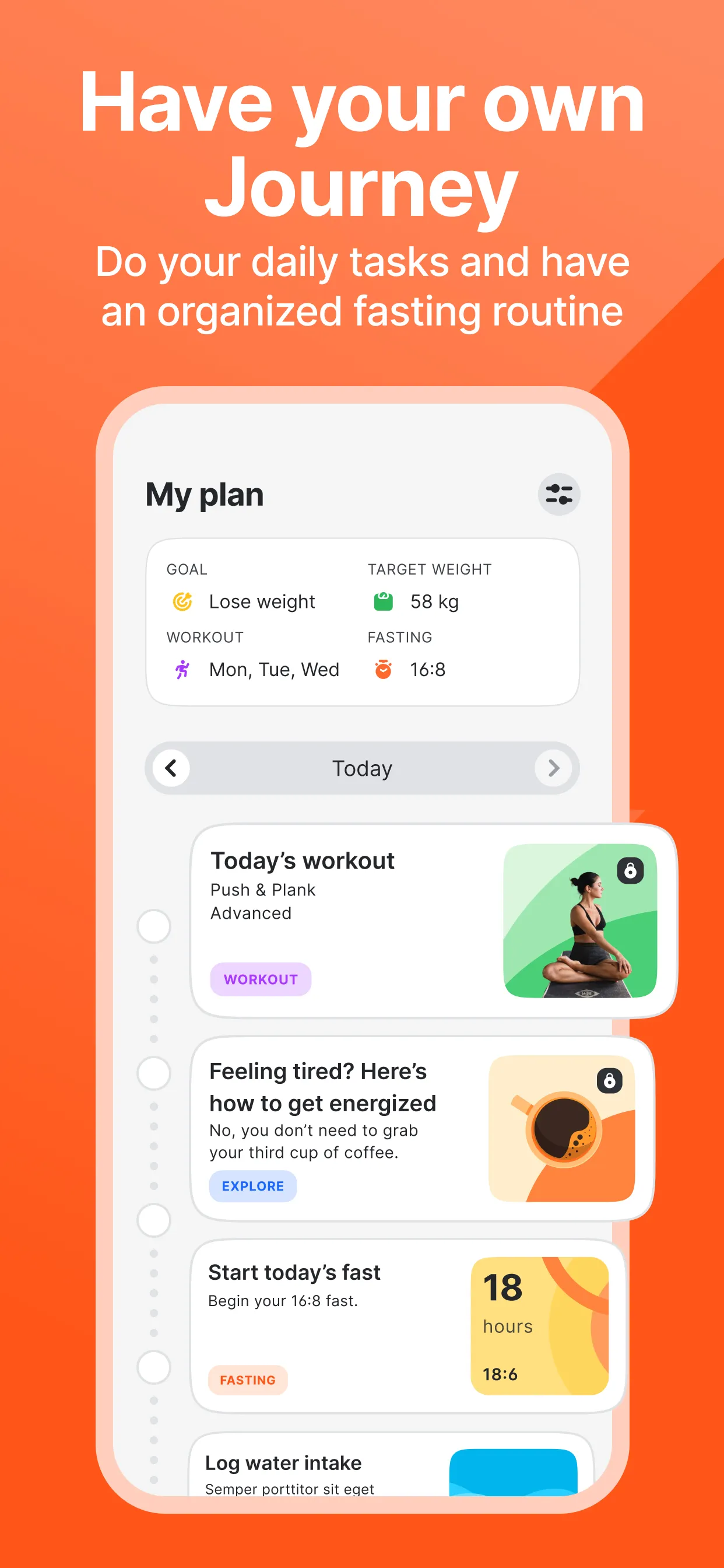 Fitself - Fitness & Fasting | Indus Appstore | Screenshot