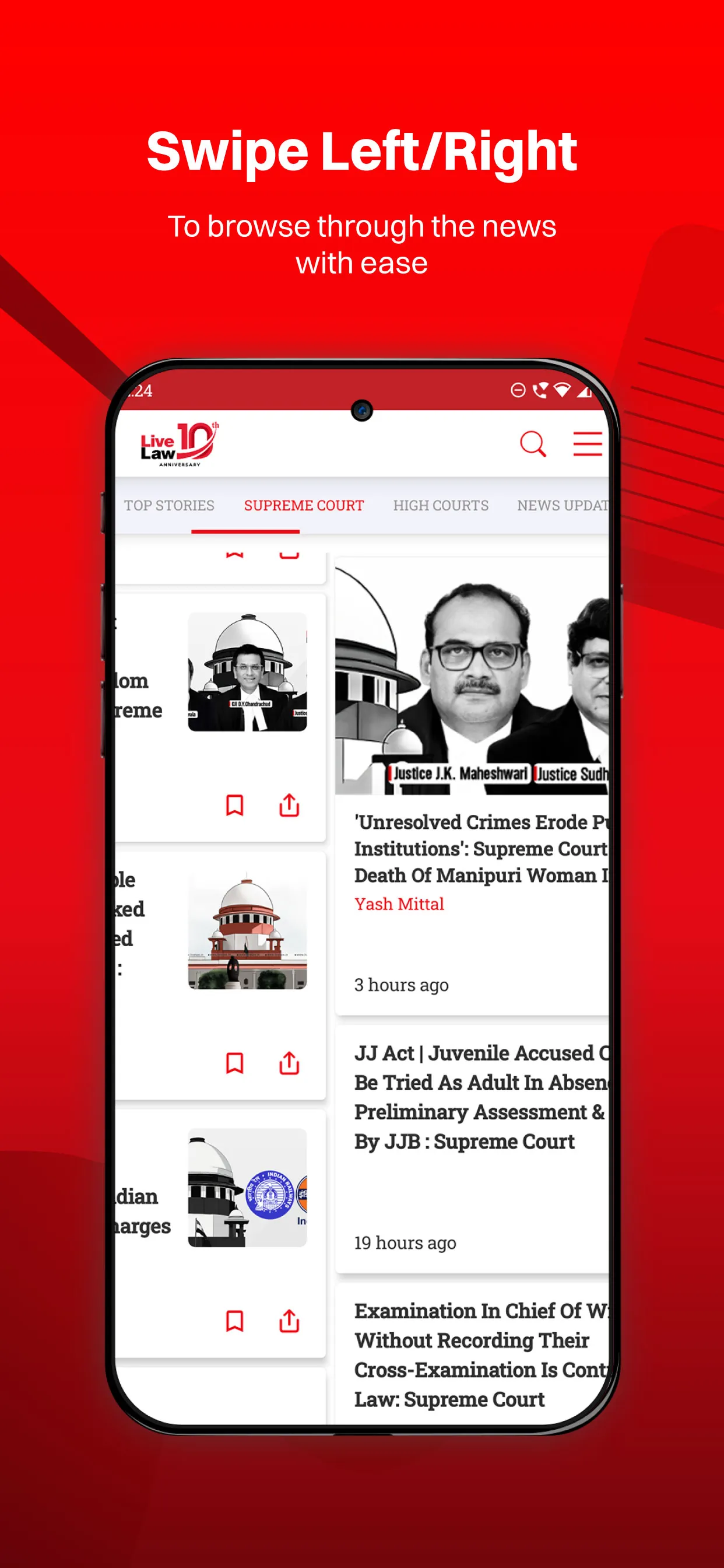 Live Law | Indus Appstore | Screenshot