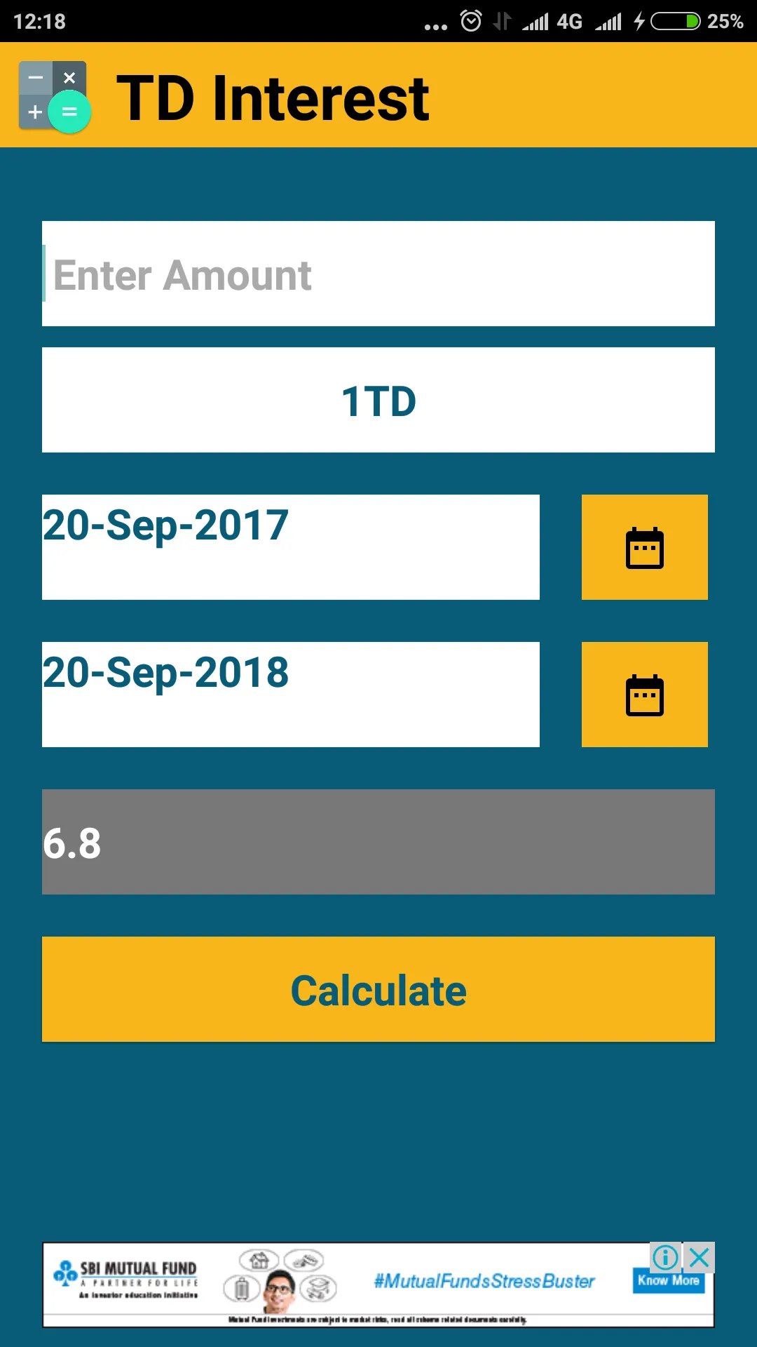 PO Interest Calculator | Indus Appstore | Screenshot