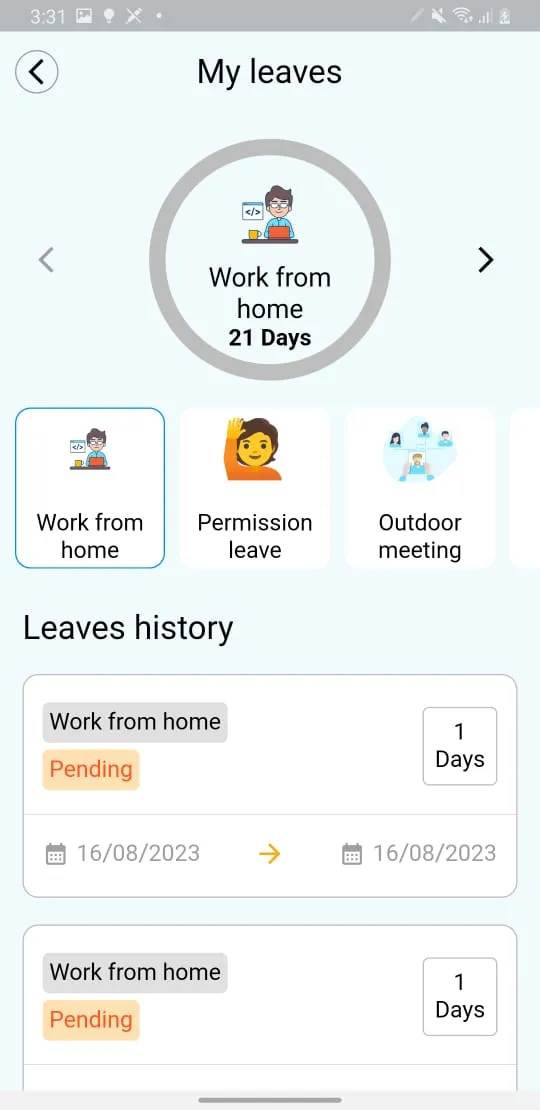 ABHR - Employee Attendance App | Indus Appstore | Screenshot