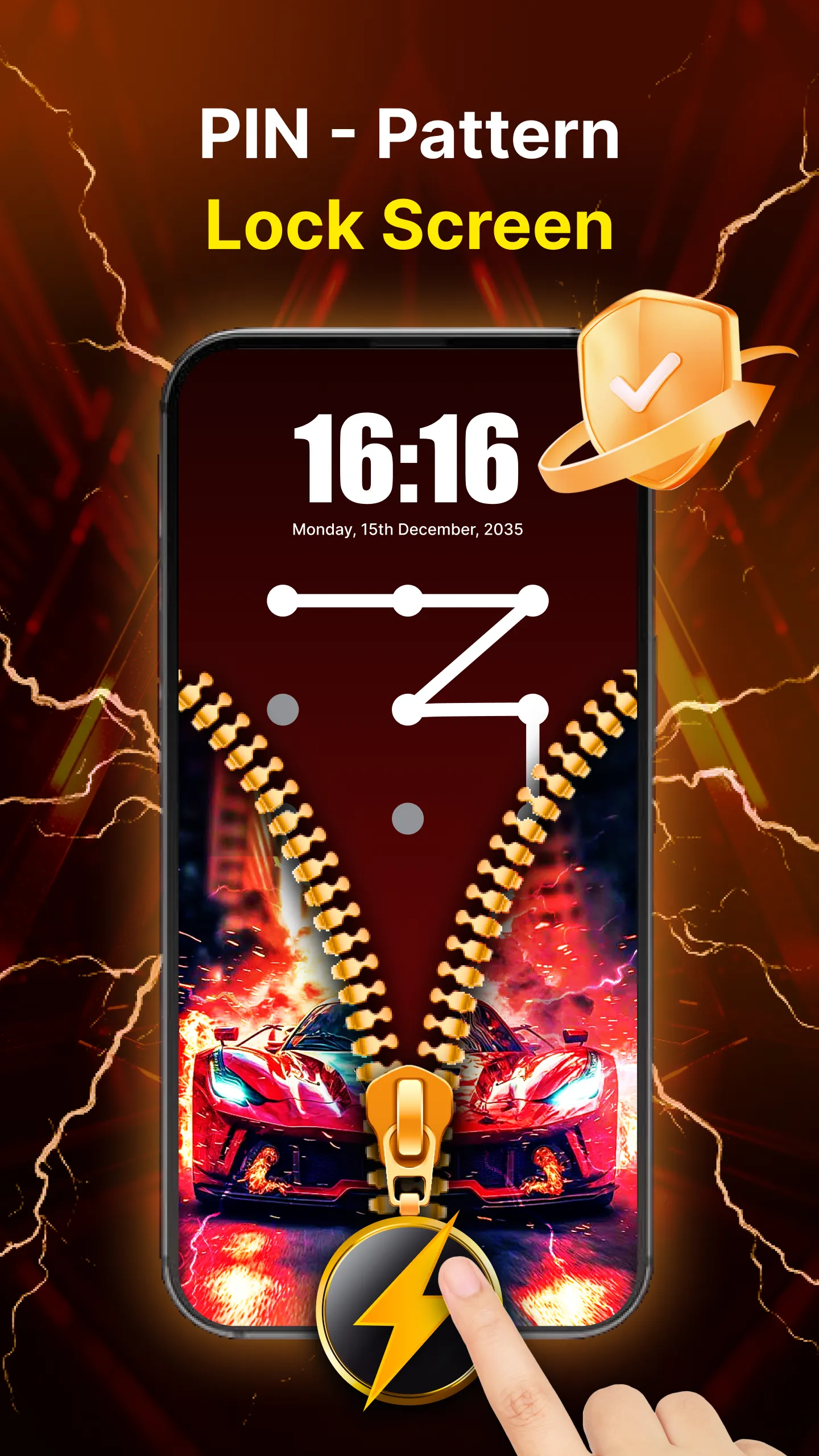 Zipper Lock Screen & 4K | Indus Appstore | Screenshot