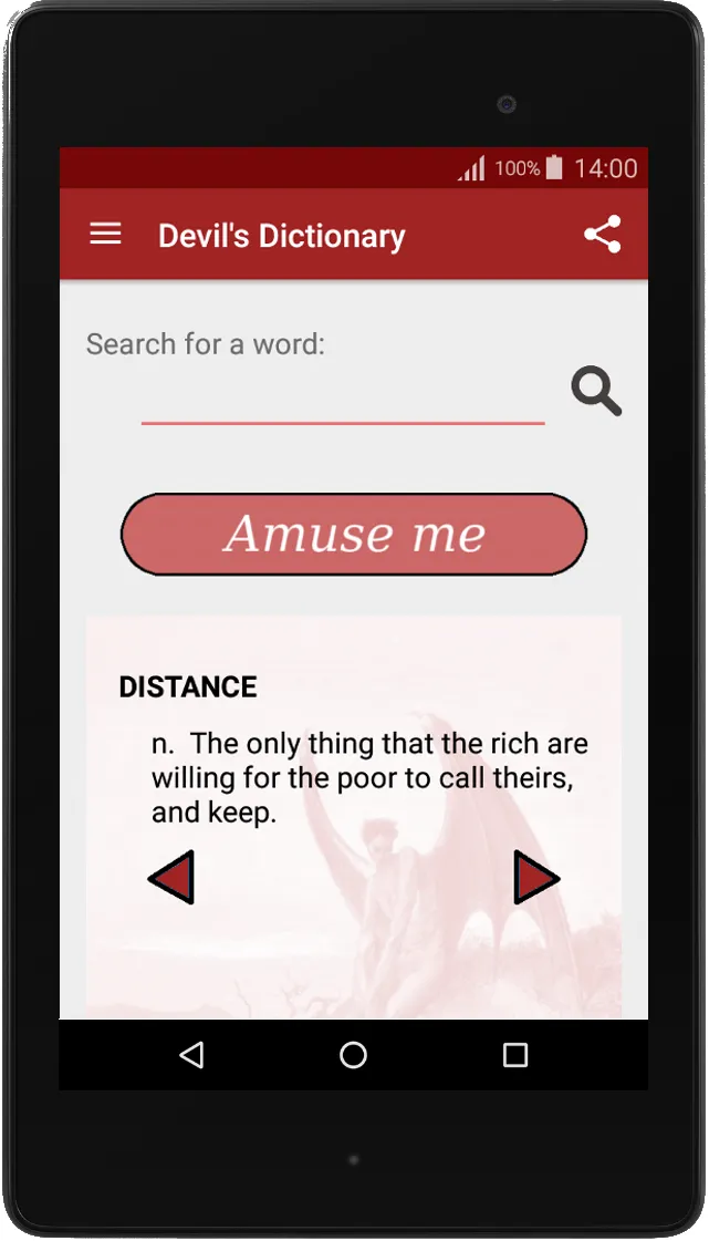 Devil's Dictionary | Indus Appstore | Screenshot