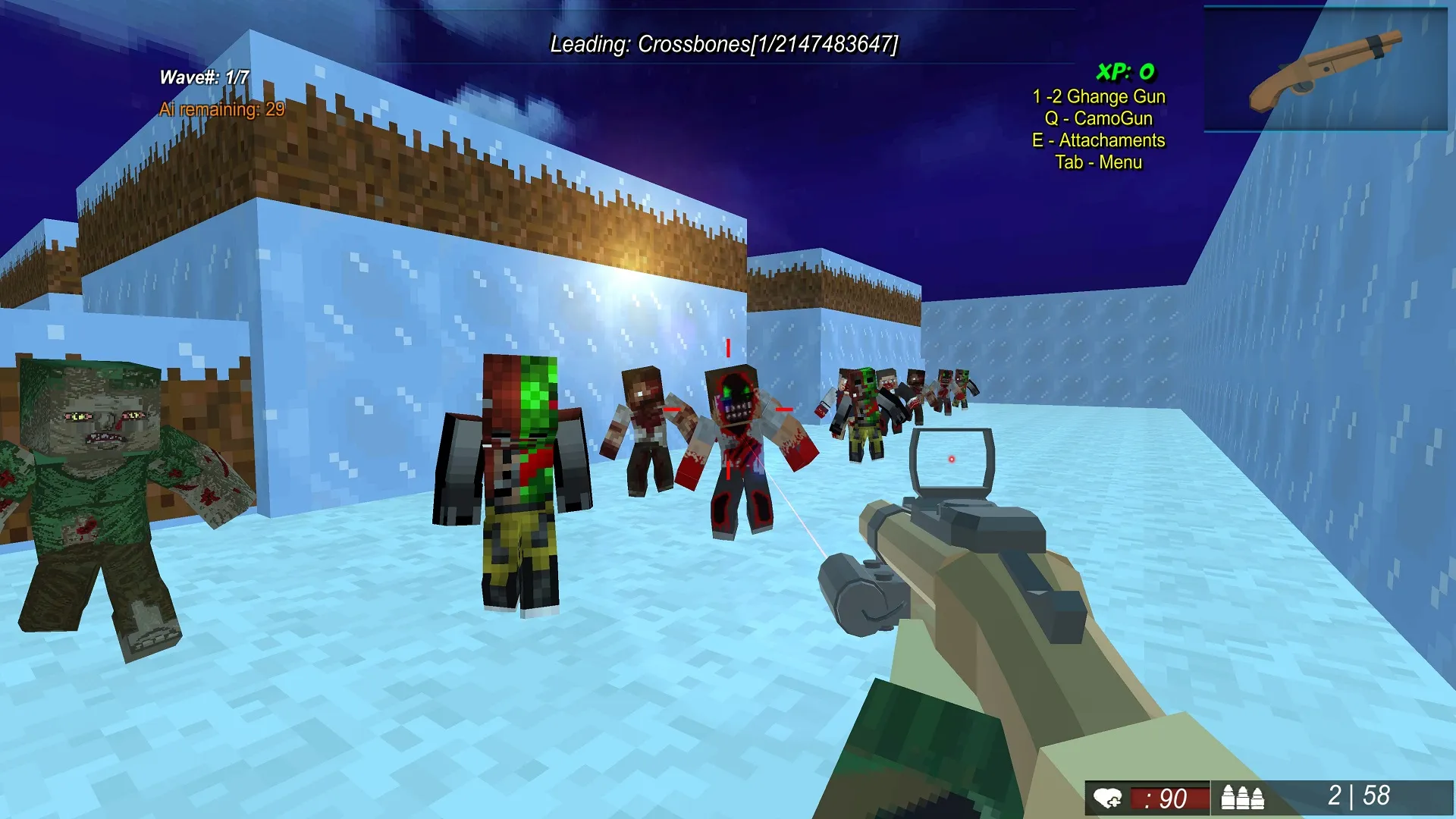 Advanced Blocky Combat SWAT | Indus Appstore | Screenshot