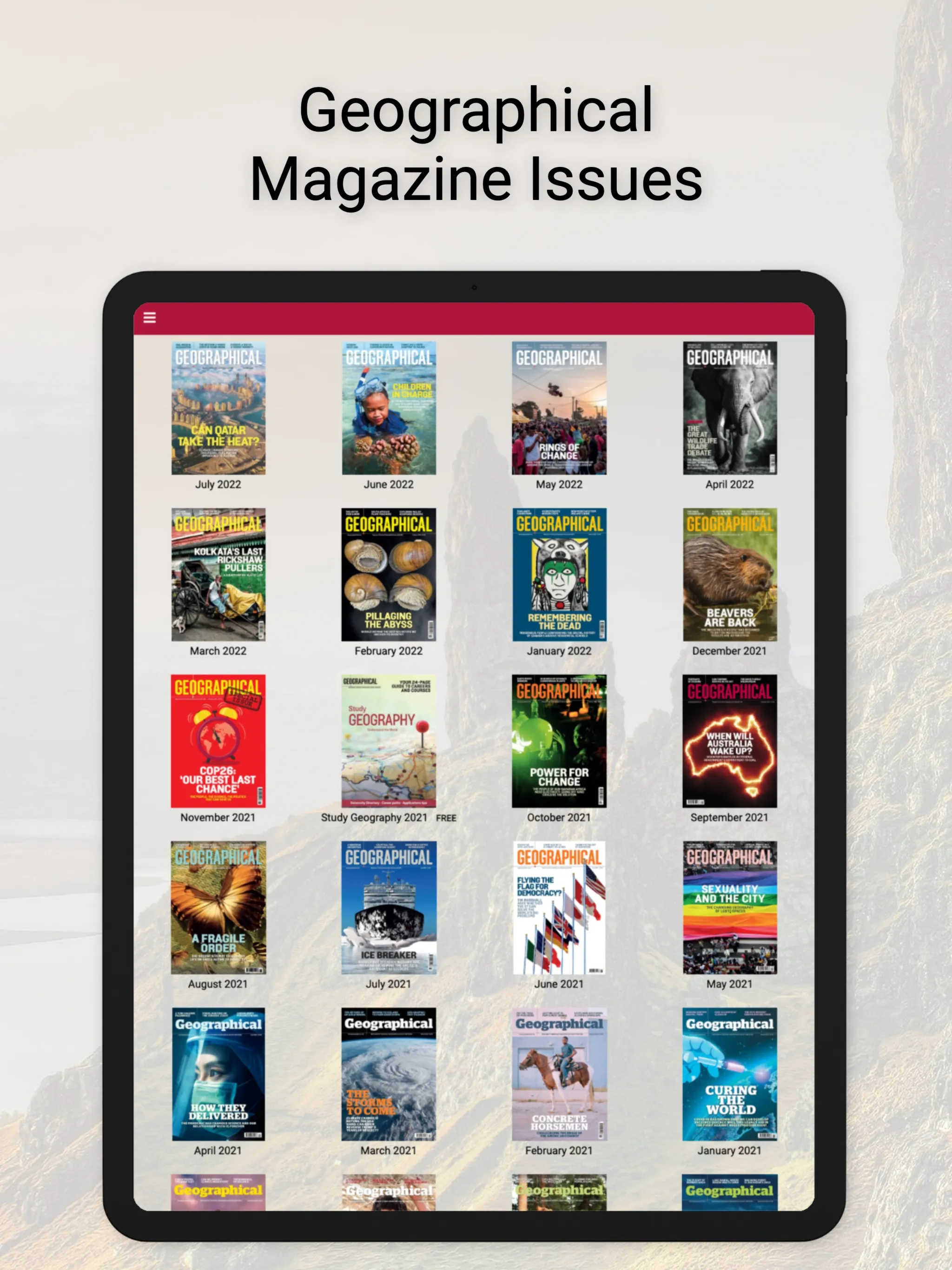 Geographical Magazine | Indus Appstore | Screenshot