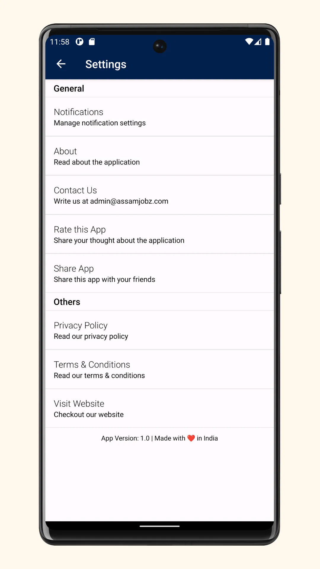 AssamJobz.Com - Assam Job News | Indus Appstore | Screenshot