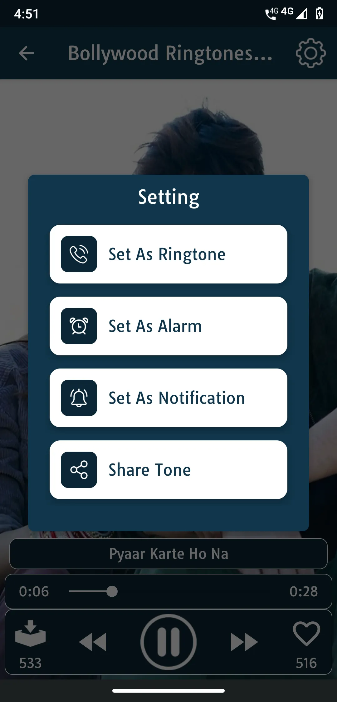 Bollywood Ringtones - Songs | Indus Appstore | Screenshot