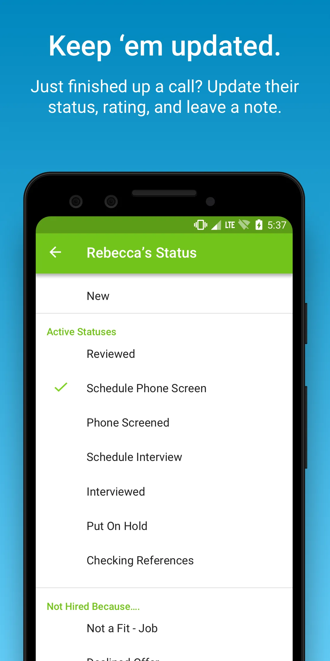 BambooHR Hiring | Indus Appstore | Screenshot