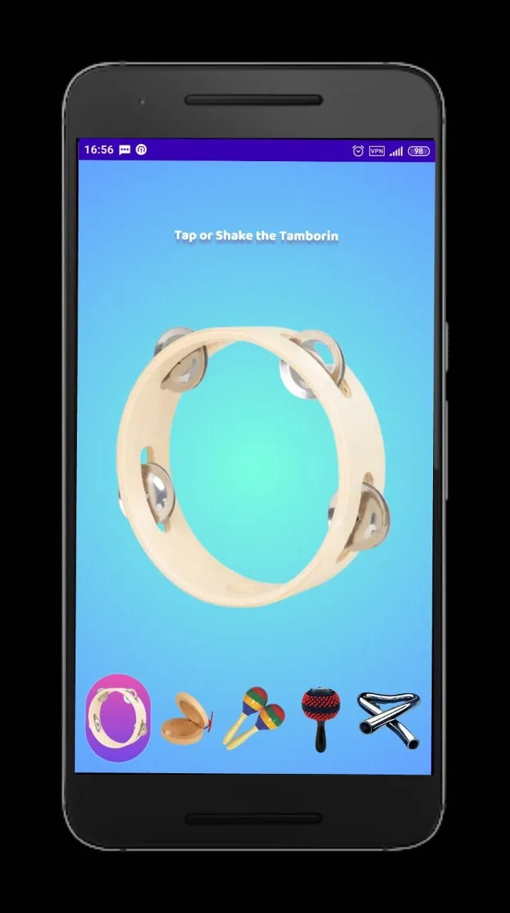 Tambourine & Shaker | Indus Appstore | Screenshot