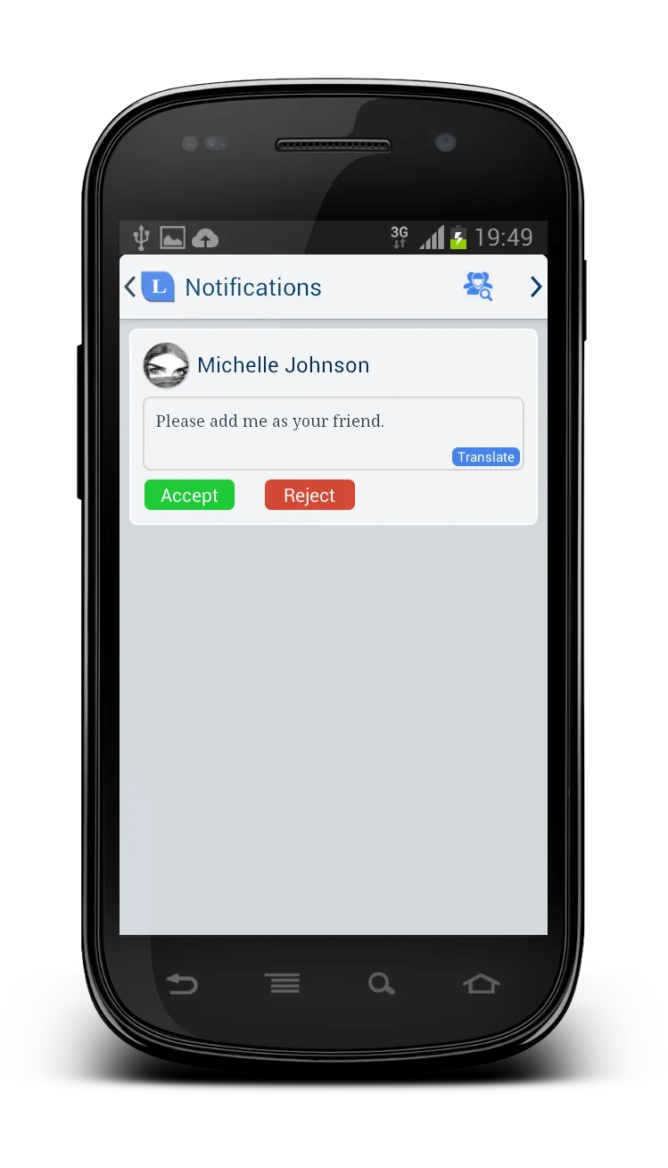 Lringo+ Messenger Translator | Indus Appstore | Screenshot