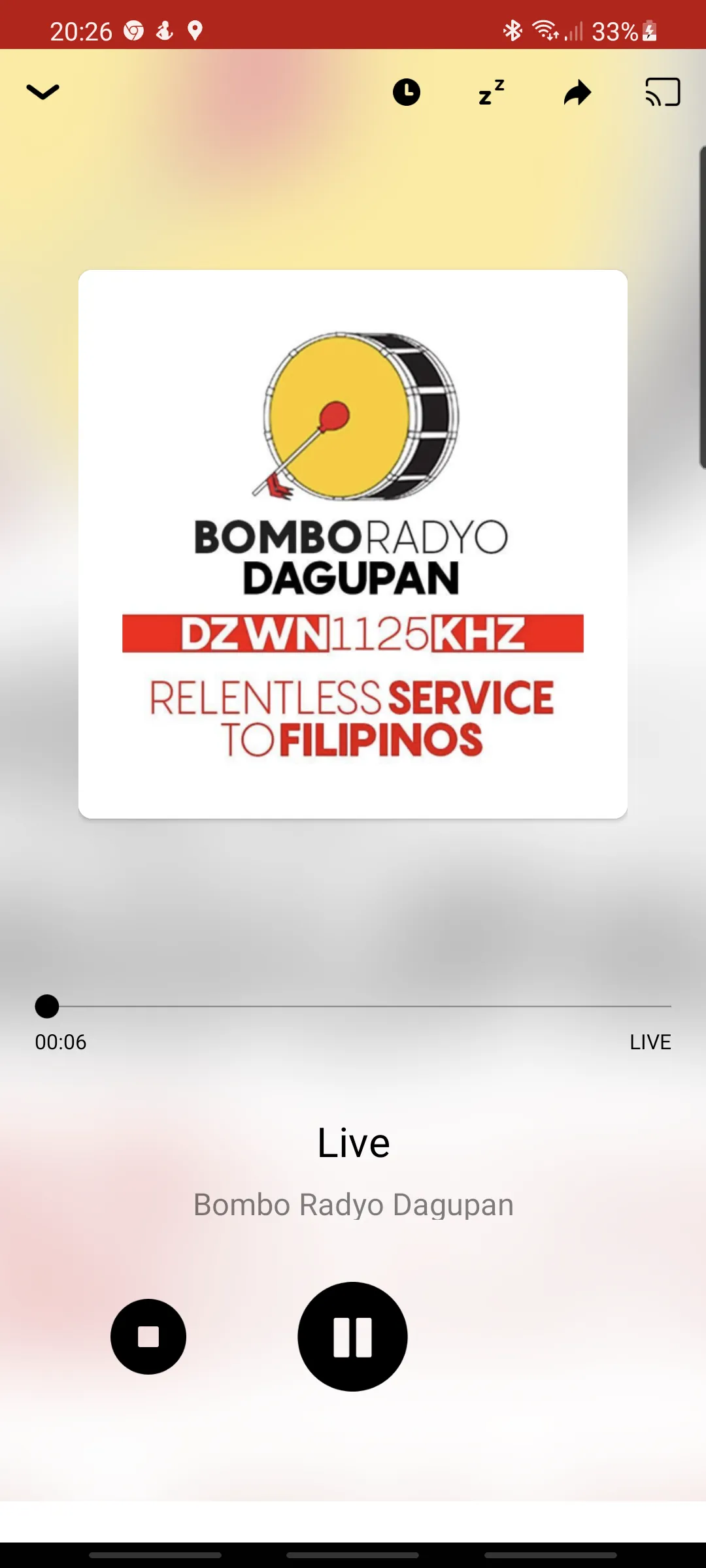 Bombo Radyo Philippines | Indus Appstore | Screenshot