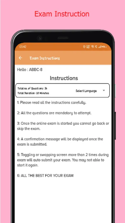 ACE Foundation- Assessment | Indus Appstore | Screenshot