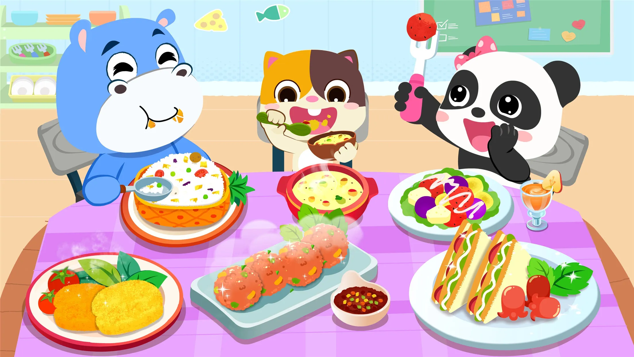 Baby Panda: Cooking Party | Indus Appstore | Screenshot