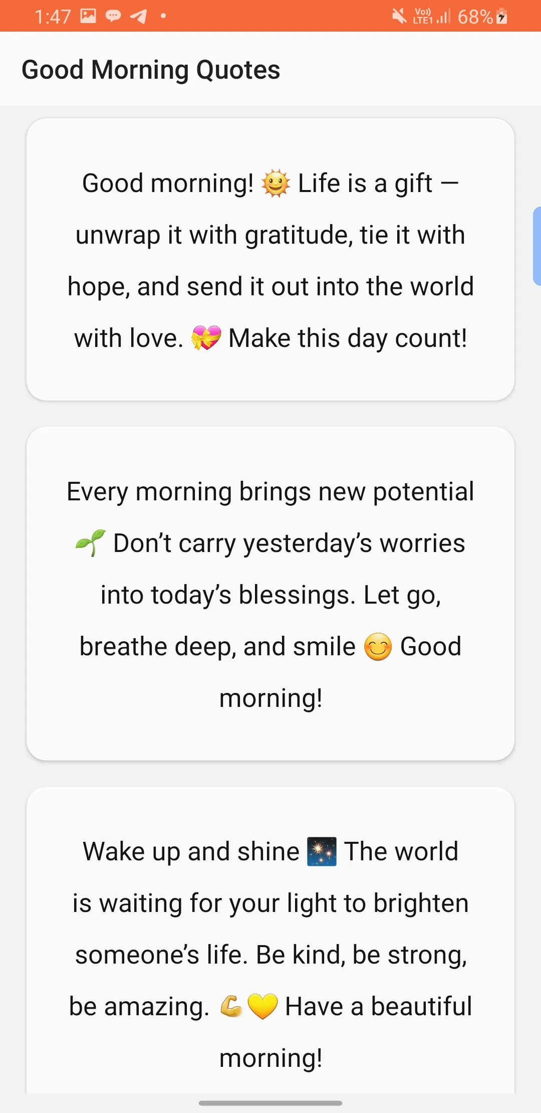 Good Morning Stickers | Indus Appstore | Screenshot