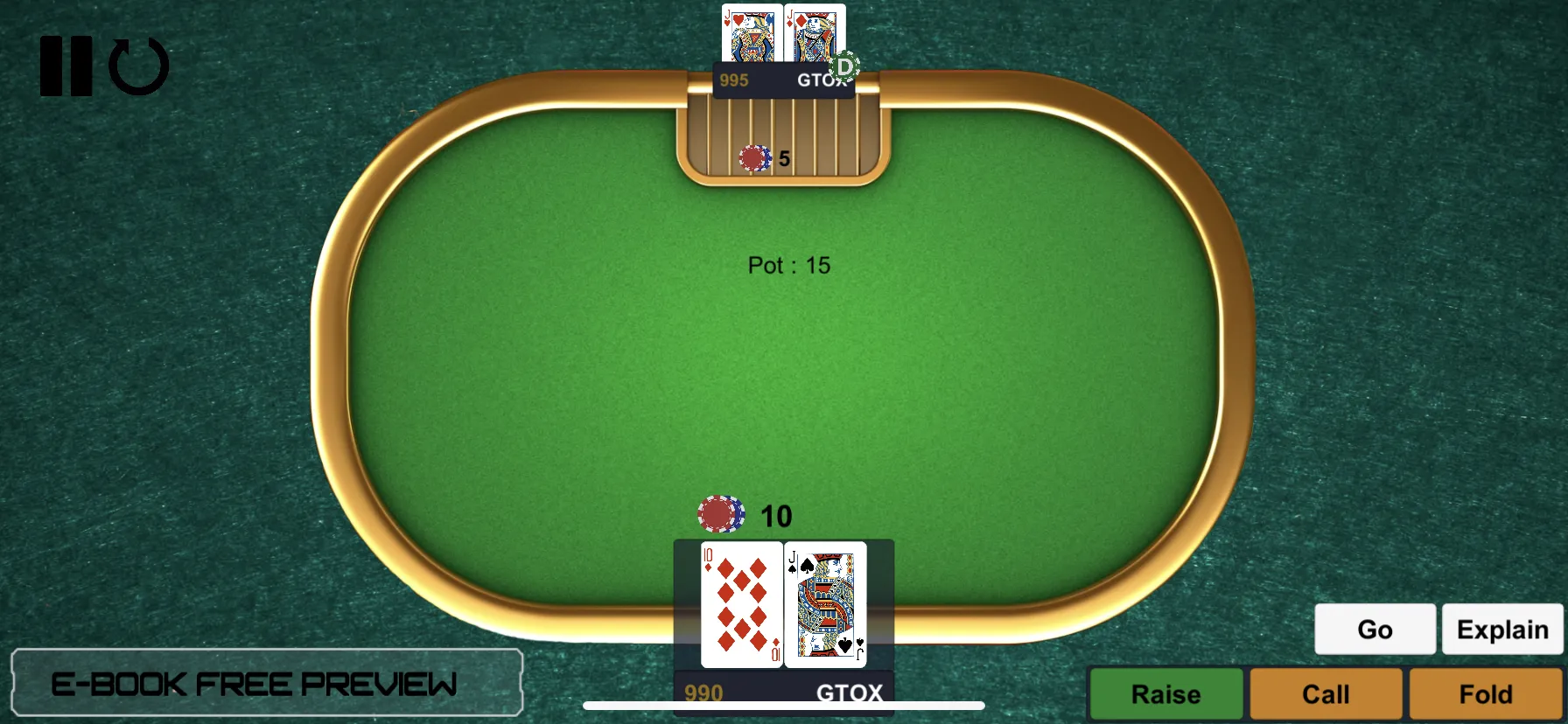 Optima Poker Trainer | Indus Appstore | Screenshot