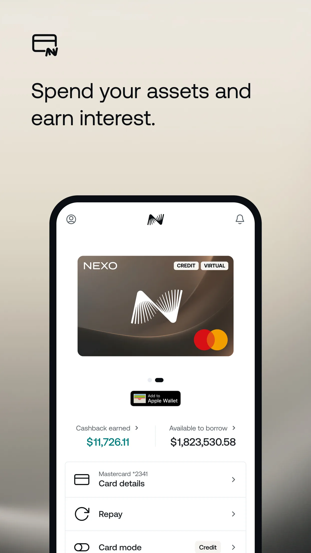 Nexo: Crypto Wealth Platform | Indus Appstore | Screenshot