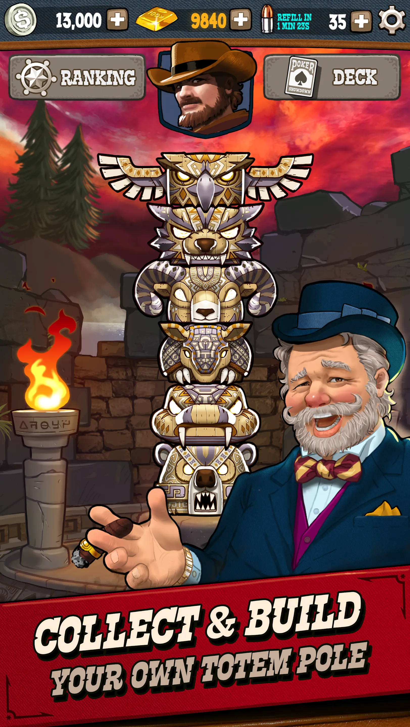 Poker Showdown: Wild West Duel | Indus Appstore | Screenshot