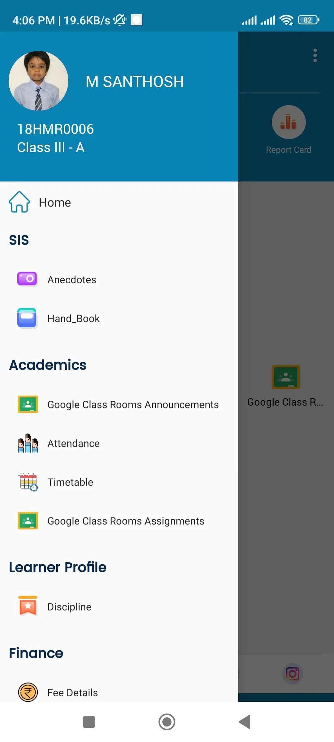 HMR Parent Portal | Indus Appstore | Screenshot