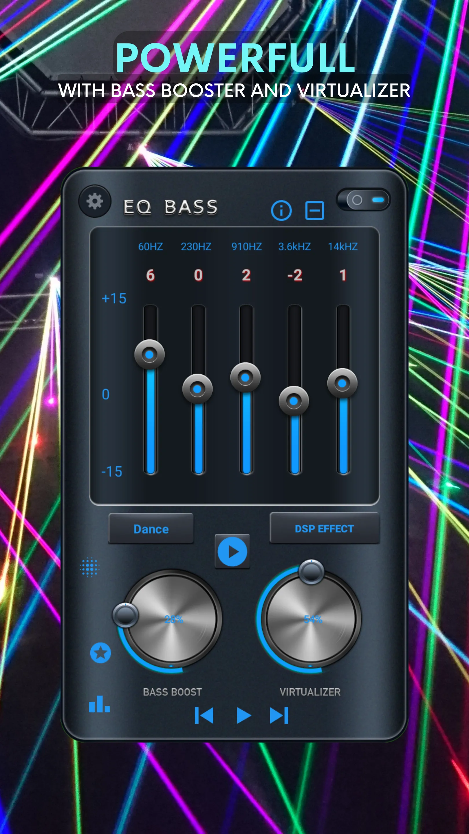 Bass Booster For Media Player | Indus Appstore | Screenshot