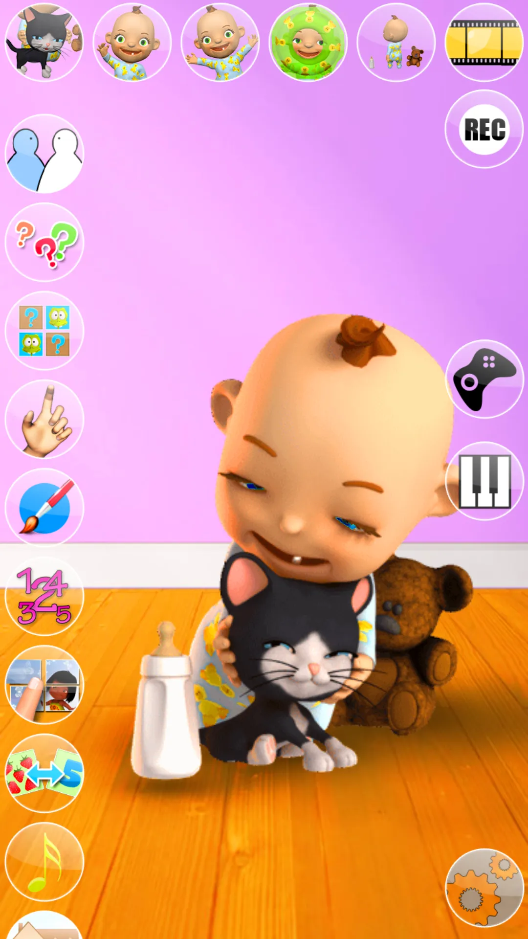 Talking Baby Games with Babsy | Indus Appstore | Screenshot