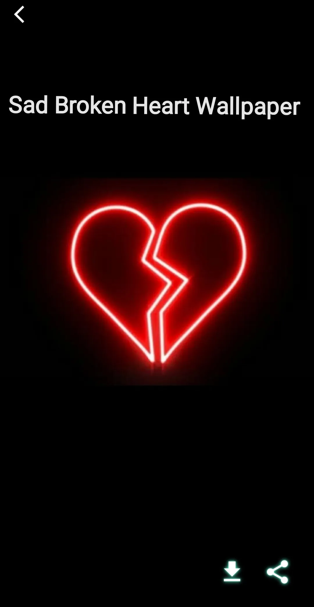 Sad Broken Heart Wallpaper | Indus Appstore | Screenshot