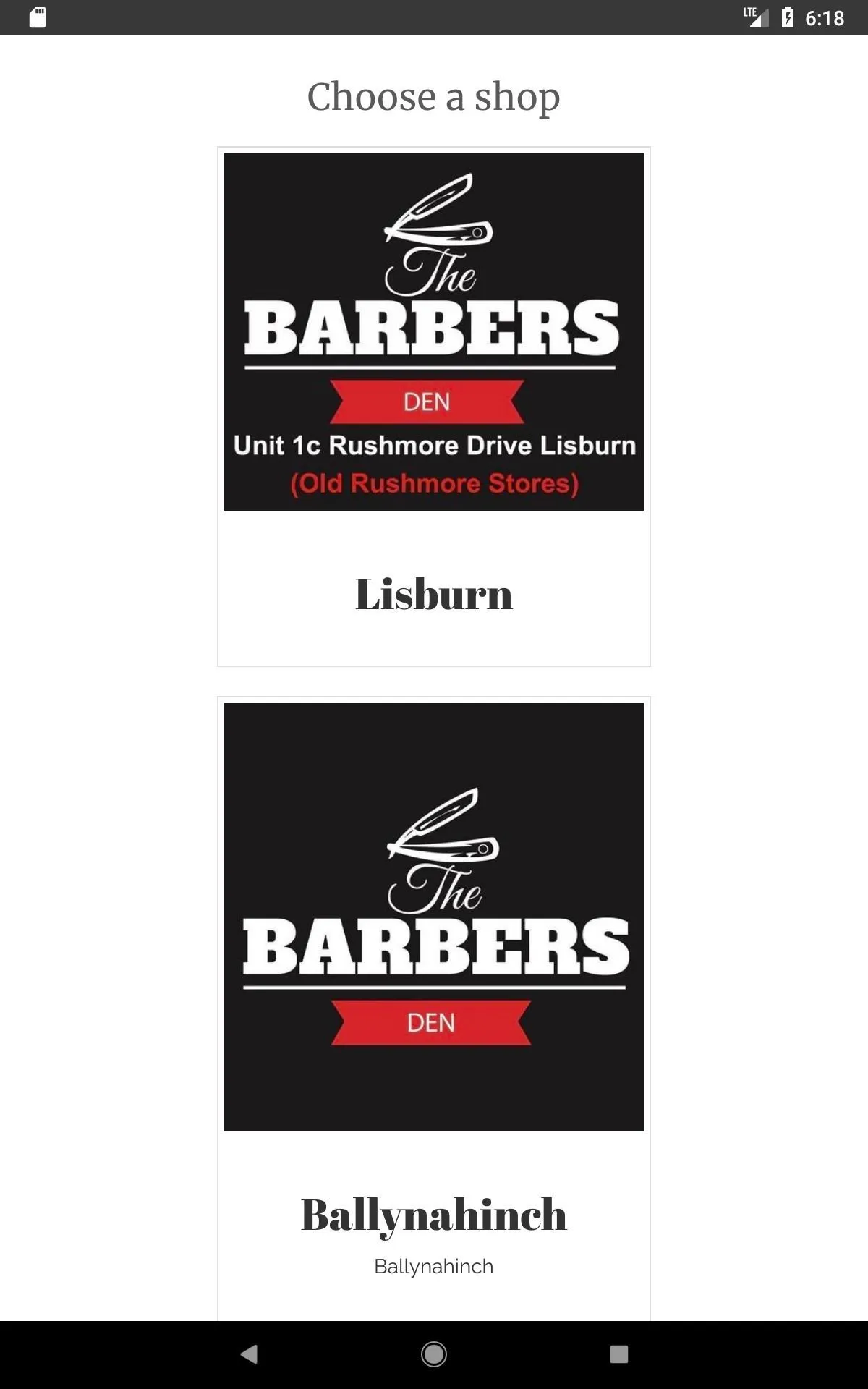 The Barbers Den | Indus Appstore | Screenshot