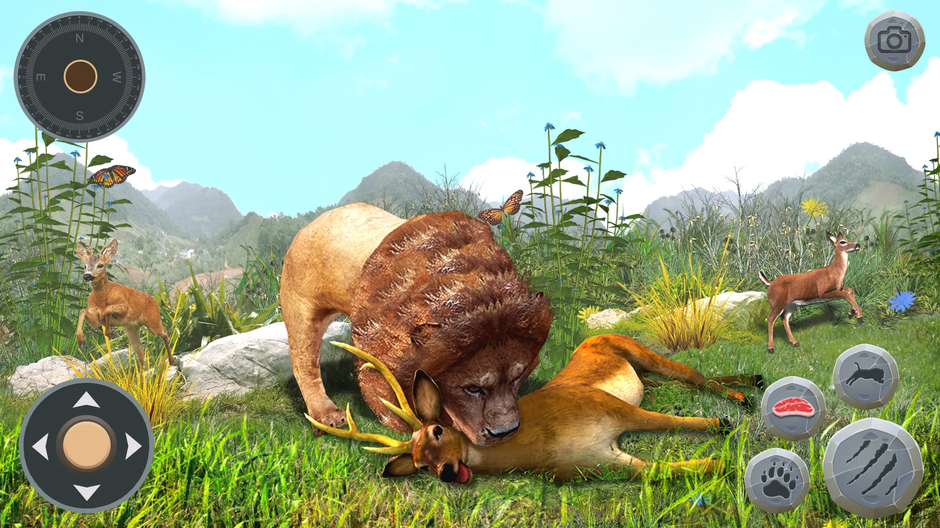 Lion Simulator Wild Animal 3D | Indus Appstore | Screenshot