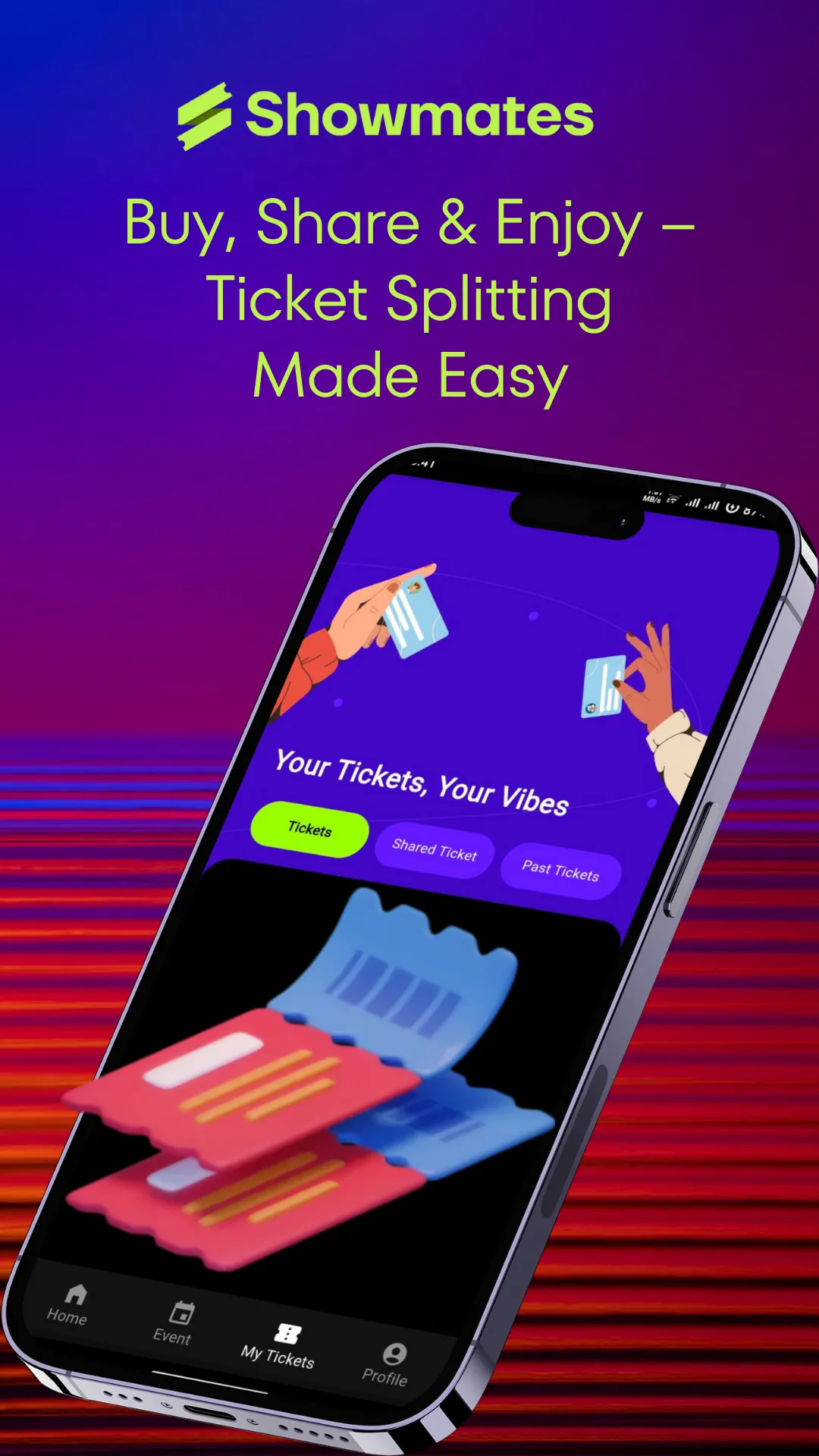 Showmates: Book Events Now | Indus Appstore | Screenshot