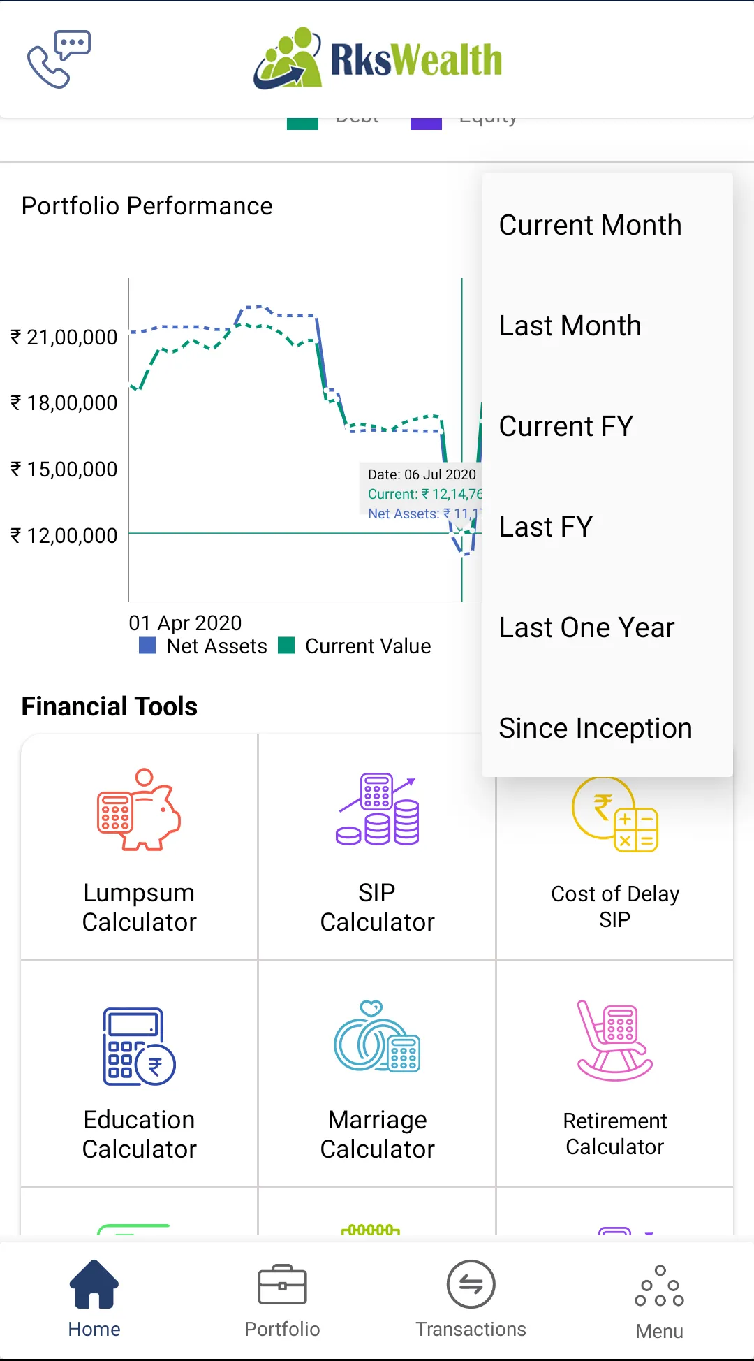 RksWealth | Indus Appstore | Screenshot