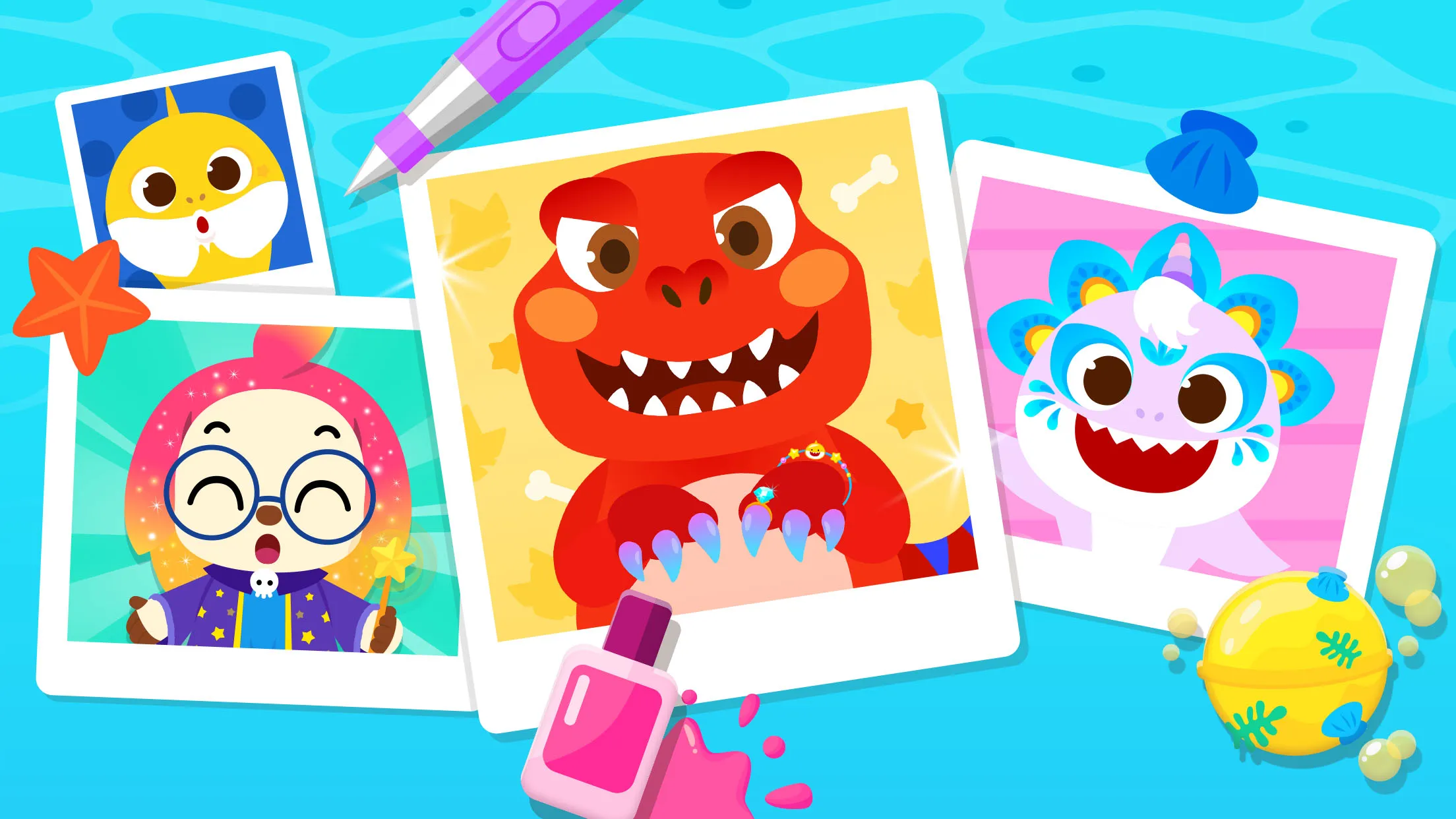 Baby Shark Makeover Game: Kids | Indus Appstore | Screenshot