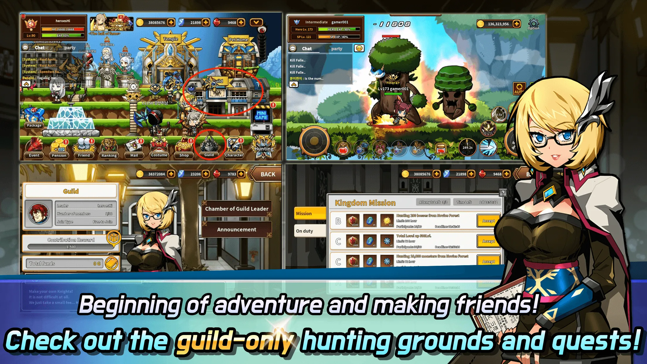 Hero Town Online : 2D MMORPG | Indus Appstore | Screenshot