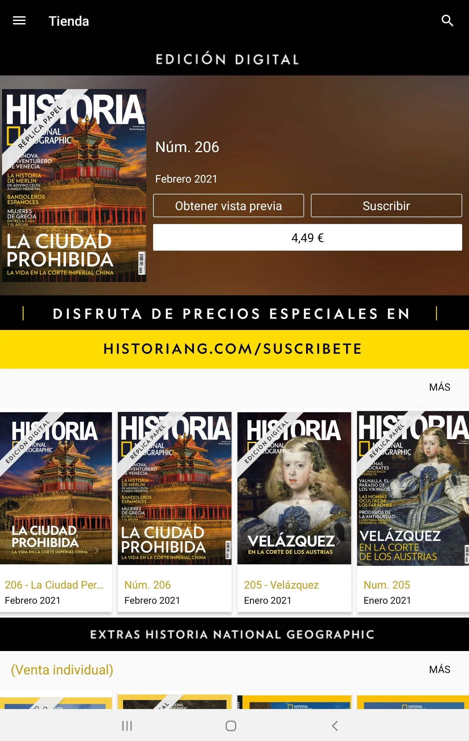 Historia National Geographic | Indus Appstore | Screenshot