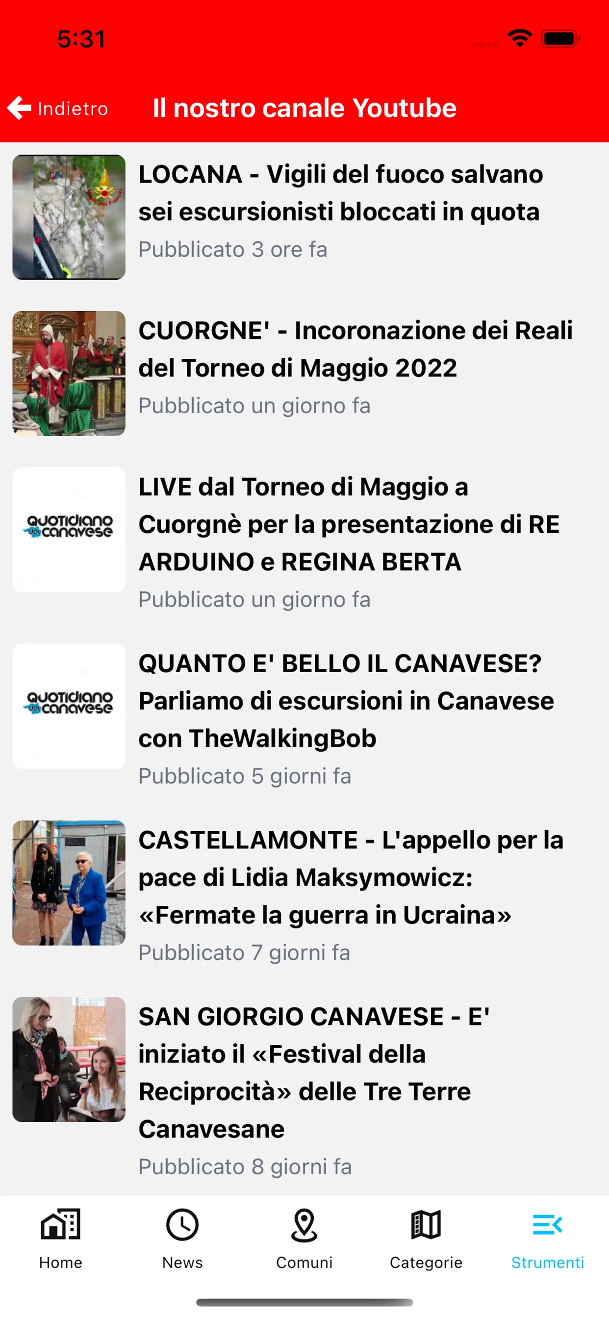 QC Quotidiano del Canavese | Indus Appstore | Screenshot