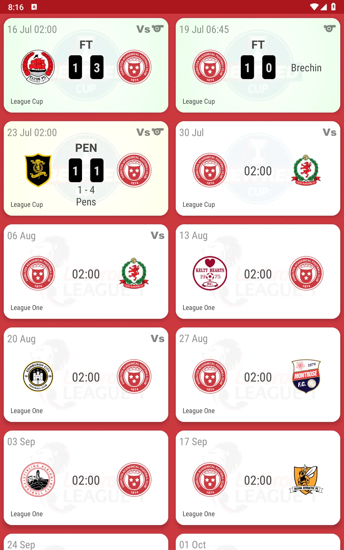 Hamilton Academical Fan App | Indus Appstore | Screenshot